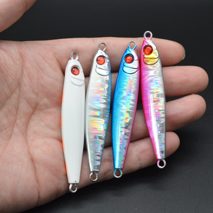 JIGGINGSOUL RTS27B-JS28g45g60g80g-Saltwater bagliore nel metallo scuro mini fusione jig pesca esca per trevall - Product Image 4