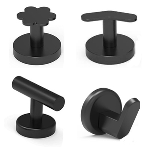 Ganci Magnetici Resistenti da 140 LBS con Magneti al Neodimio a Forma di V <span class=keywords><strong>per</strong></span> Appendere Utensili, Griglie, Chiavi, Cappotti - Product Image 1