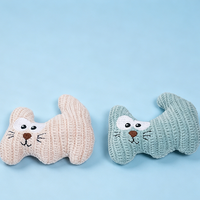 Jouets pour chats pour les amuser, jouets à la catnip, jouets de dentition résistants aux morsures pour chatons, baguettes en peluche pour chats, fournitures pour animaux de compagnie