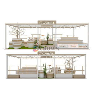 Scent Retail Store Mall Design Makeup Kiosk Cosmetic Display Cabinet <strong>Pl</strong> Makeup Kiosk Cosmetic Scent Fragrance showcase OEM - Product Image 4