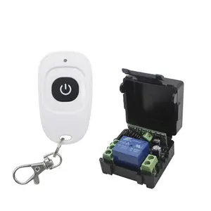 433Mhz One Channel Wireless Remote Control Switch DC 12V Learning Code Remote Control Kit for Access Control Factory Wholesale