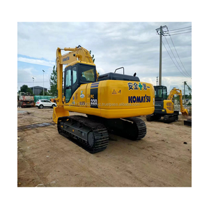 Excavadora Usada Komatsu PC220-7 de Segunda Mano, Excavadora Hidráulica Original de Japón con Motor, Maquinaria de Construcción de 22 Toneladas en Venta - Product Image 2