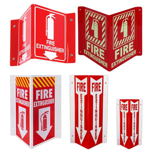 Señalización de <span class=keywords><strong>Extintor</strong></span> de Incendios 3D Tipo M Personalizada, de Acrílico, para Montar en Pared o de Pie, Señalización de Seguridad de Emergencia para Uso en Interiores - Product Image 1