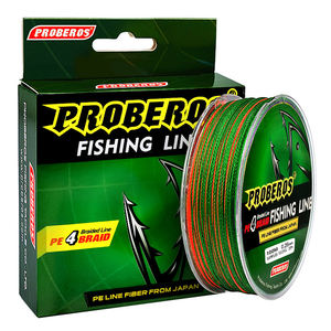PRO BEROS 100M PE trenzado pesca en el mar PE Super fuerte Japón fibra de carbono PE pesca suave línea de pesca duradera - Product Image 1