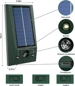 Saijzek Nâng Cấp Năng Lượng Mặt Trời Động Vật Không Thấm Ngoài Trời <span class=keywords><strong>Coyote</strong></span> răn đe Racoon Không Thấm Chồn Chồn Hươu Thiết Bị - Product Image 6