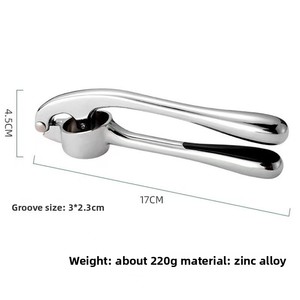 Prensa de Ajo Manual Grande al por Mayor con Funciones de Agitador y Triturador para Uso Doméstico en la Cocina - Product Image 5