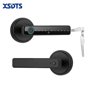 XSDTS ZSF3 Tuya/TT Lock Smart Fingerprint Biometric Digital Smart Lock Keypad Key Card Entry Keyless for Home Apartment <strong>Security</strong> - Product Image 1