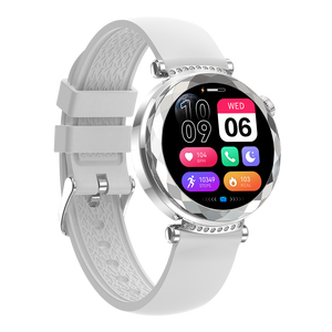 <span class=keywords><strong>Reloj</strong></span> <span class=keywords><strong>Inteligente</strong></span> para Mujer con Asistente de IA, Pantalla AMOLED HD, Llamadas por Bluetooth, Brújula, IP67, para Seguimiento Deportivo y de Fitness, Pulsera para Chicas y Damas - Product Image 4