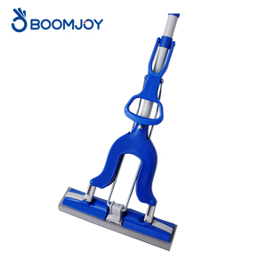 BOOMJOY Serpillère <span class=keywords><strong>Magique</strong></span> Auto-essoreuse pour Nettoyage des Sols, Serpillère en Éponge PVA Facile à Essorer pour le Nettoyage des Sols - Product Image 1