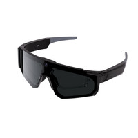Lunettes Caméra Intelligentes pour Cyclisme en Extérieur 800W HD Anti-Tremblement Prise de Vue IA pour Appels Contrôle Tactile + Boutons Ultra Durables