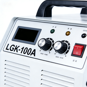 Coupe-<span class=keywords><strong>plasma</strong></span> à air <span class=keywords><strong>triphasé</strong></span> HONGXIANG LGK-100 haute performance 90A 380V, coupe jusqu'à 20 mm, soudeuse/coupeuse double usage - Product Image 2