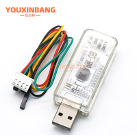 Youxinbang Compatible con J-Link OB ARM, Emulador de Montaje Superficial, Depurador, Programador SWD, Descargador STM32, Generación V8