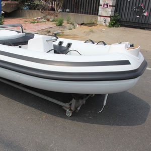 10ft PVC <strong>Inflatable</strong> Sport Yacht 1.2mm PVC Hypalon Fiberglass Fishing <strong>Boat</strong> <strong>With</strong> Pedals for Lake Rowing and Outdoor Recreation - Product Image 4