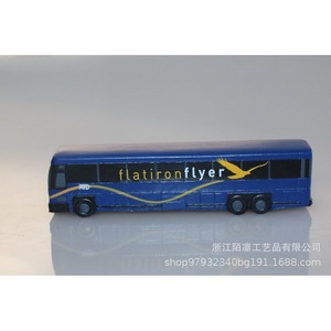 Flatiron Flyer Bus Toy <b>Foam</b> <b>Model</b> Vehicle For Kids 5-7 Years Unisex - Product Image 1