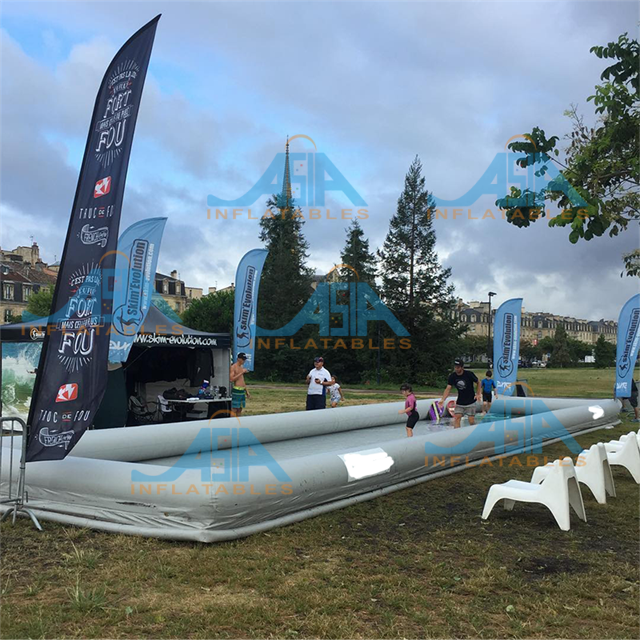 Inflatable Skimboard Pool 20meters long water game