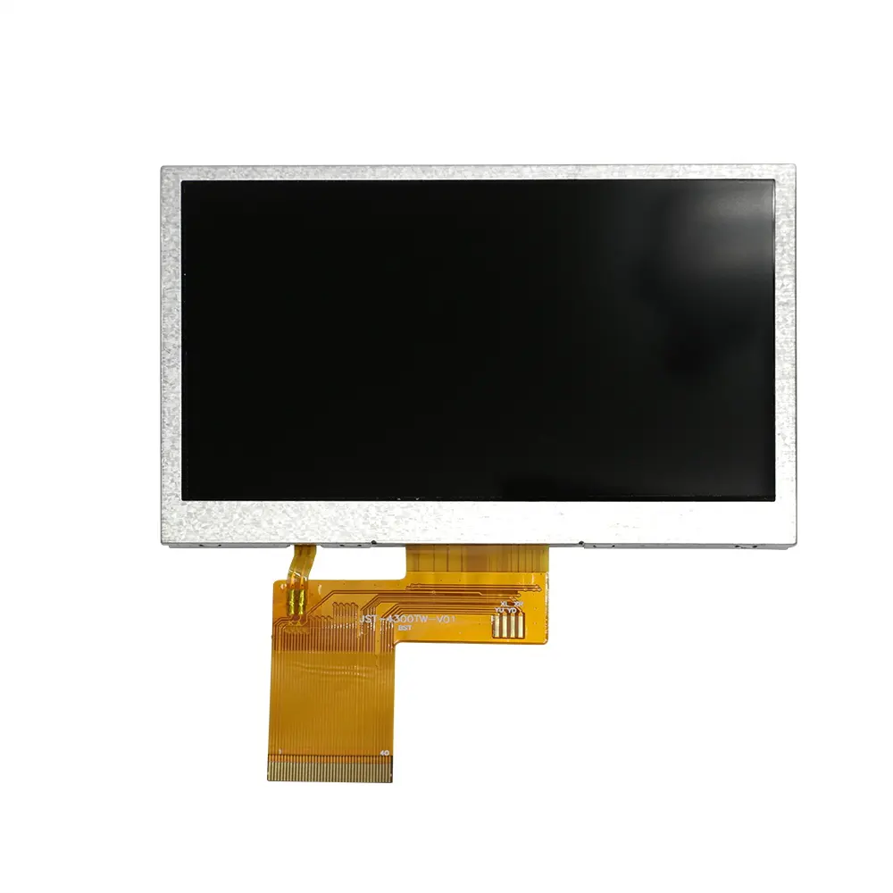 4.3 Inch 480xRGBx272 ST7282 Driver 350 Heldere Tft Lcd Display Module