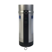 Lampe de poche LED portable Foxhawk, lampe de secours pour les incendies, lampe de poche d'urgence, étanche IP68, rechargeable, portée de faisceau de plus de 200 m