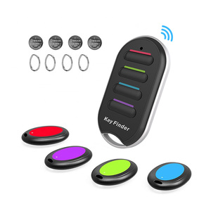 25-40m phạm vi làm việc LED Đèn pin chức năng không dây 433MHz RF item Locator <span class=keywords><strong>Key</strong></span> <span class=keywords><strong>Finder</strong></span> 1 RF <span class=keywords><strong>Transmitter</strong></span> & 4 receivers - Product Image 2