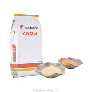 Vente chaude Prix de gros Gélatine halal Qualité alimentaire Grade180 <span class=keywords><strong>200</strong></span> 220 250 Gélatine <span class=keywords><strong>Bloom</strong></span> - Product Image 1