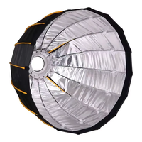 Bowen Mount 90cm Parabolique Softbox Deep Soft Box Avec Grille et pour Studio de Photographie ou Prise de Vue en Plein Air