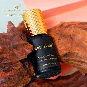 Colle pour extensions de cils Pinky leem, colle pour extensions de cils en cluster, colle pour extensions de cils en faux vison, colle pour extensions de cils longue durée - Product Image 2