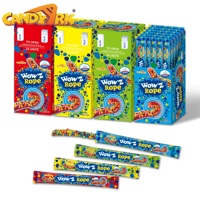 10g Wowz Gummy Rope Candy Knapperige Gummies Zachte Kauwgom Fruitige Snoepjes Snoepgoed OEM ODM Groothandel Fabriek Leverancier