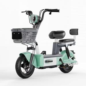 Scooter électrique pour femmes adultes, best-seller, avec <span class=keywords><strong>moteur</strong></span> à moyeu arrière et batterie à assistance électrique, vélo électrique à deux roues, Chine - Product Image 2