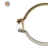 Clips de serrage en acier inoxydable de type bobine pour verrouiller les bocaux de conservation avec ouverture en verre