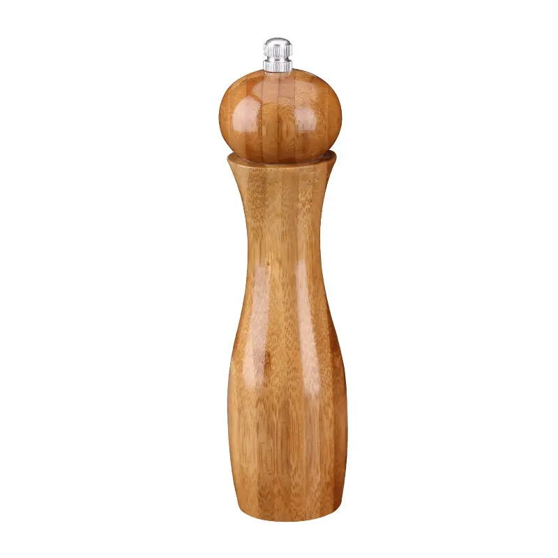 Large Capacity manual wood dry pepper grinder spice mill smooth manual salt grinder with Ceramic Rotor