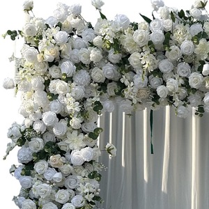 Toile de Fond Style Forêt pour Arrangements de Mariage, Cabine Photo, Table d'Honneur et Cérémonie – Arche Carrée Fleurie Artificielle - Product Image 6
