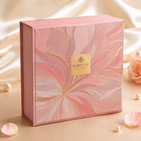 Boîte cosmétique magnétique de luxe pour flacon de soin de la peau, boîte d'emballage de parfum, boîte cadeau pour parfum, huile essentielle, boîtes