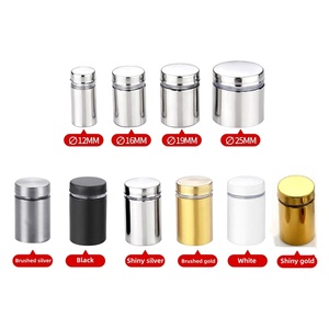 Thép không gỉ dấu hiệu standoff vít dấu hiệu vàng gắn khung phần cứng standoff quảng cáo móng tay - Product Image 2