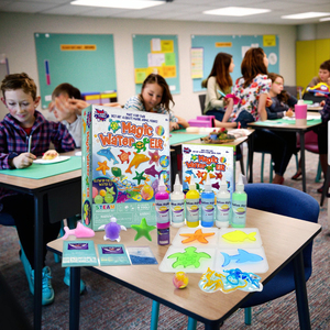 Ma Thuật Nước Elf Đồ Chơi Kit DIY Sáng Tạo Đầy Màu Sắc Gel Nước Sprite Handmade Đồ Chơi Nước Cho Bé Với Khuôn Và 5 Chai Hydrogel - Product Image 1