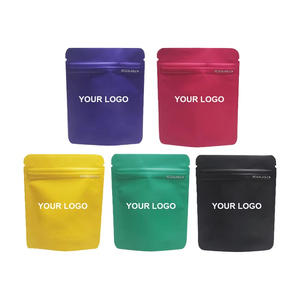 ถุงบรรจุภัณฑ์ขนมขบเคี้ยวแบบมีซิปล็อค ปิดผนึกได้ ผิวด้าน แบบ Doypack มีรอยฉีก ป้องกันความชื้น สำหรับเครื่องเทศ สมุนไพร ขมิ้น รับผลิตแบบ OEM ODM - Product Image 1