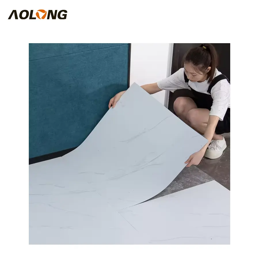 AOLONG PVC selbstklebende 2,0 mm PVC Vinyl Holzmaserung-Bodenbelag Planken für Wohnzimmer