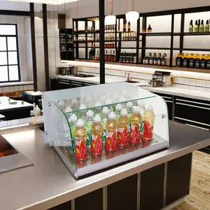 FEELART Project New Horizontal Refrigerated Display Cabinets Commercial Kitchen Equipment For Restaurant In Europe / Africa