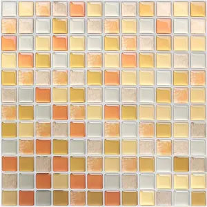 Piastrelle per adesivi murali cucina e bagno 3D Peel And Stick Backsplash mosaico