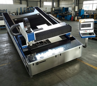Machine de découpe laser à fibre CNC - Type portique, refroidissement par eau, pour métaux et tôles, nouveau contrôle Cypcut