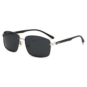 Nuevas gafas de sol polarizadas para hombre, montura metálica, lentes TAC, protección UV400, montura completa, protección solar para conducir al aire libre - Product Image 2