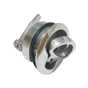 Nouvelle poignée de couverture de pont ronde en acier inoxydable 316 de 60 mm, accessoires de quincaillerie, anneau de traction, serrure de sol et de porte pour bateaux - Product Image 1