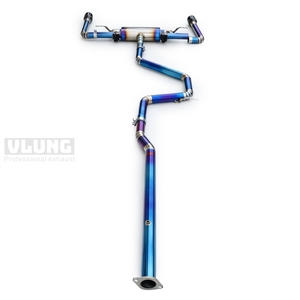Échappement sport haute performance en titane avec valve pour <span class=keywords><strong>Ford</strong></span> Focus 1.5T 2015-2024, léger, type Catback - Product Image 2