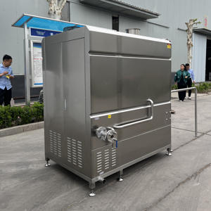 Laveuse de <span class=keywords><strong>bacs</strong></span> <span class=keywords><strong>à</strong></span> viande efficace, <span class=keywords><strong>machine</strong></span> de nettoyage de chariots <span class=keywords><strong>à</strong></span> viande, équipement de lavage industriel haute pression - Product Image 4