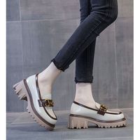 YiXin Mocassins Femme 2025 Nouvelle Mode Cuir PU Chaussures à Talons Hauts Femme Décontractées Mocassins Femme de Haute Qualité