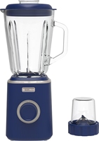 Blender électrique domestique 2-en-1 avec pot en verre de 1,5 L, portable, avec lame en acier inoxydable 304, multifonctionnel pour les hôtels