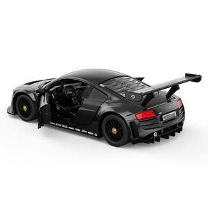 1:24 मैट ब्लैक कार डाइकास्ट खिलौना उत्कृष्ट कारीगरी बच्चों के संग्रह के लिए विस्तृत डिजाइन - Product Image 4