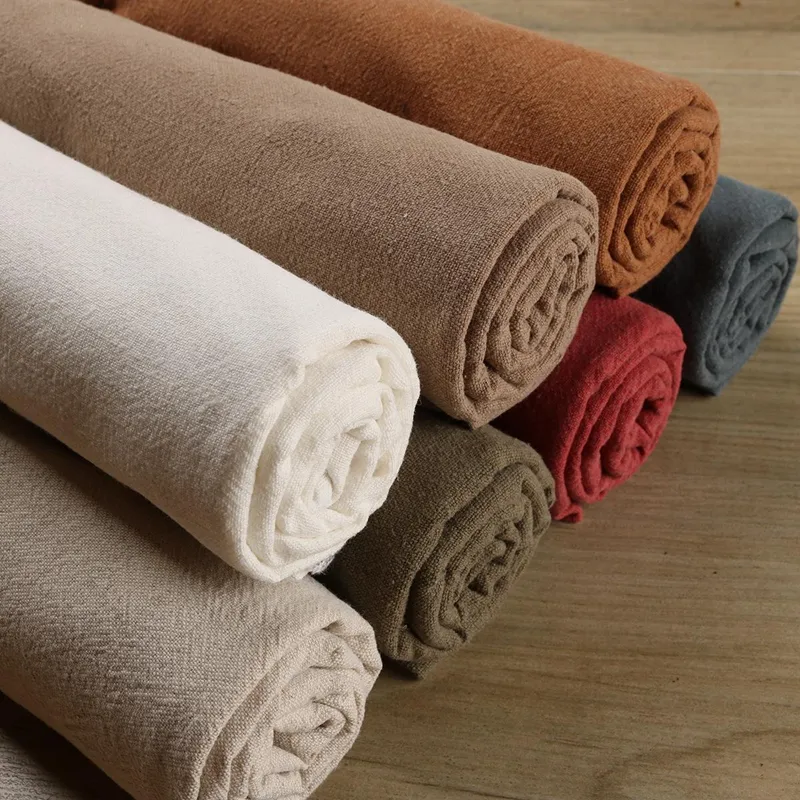100% para largura da cama 220- 280 cm tecido de linho orgânico para roupa linho impresso tecido de verão