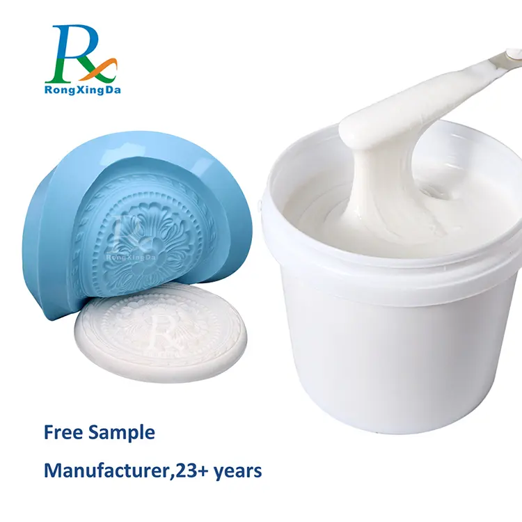 Matéria-prima de borracha de silicone líquido rtv2 de cura de estanho para fabricação de moldes