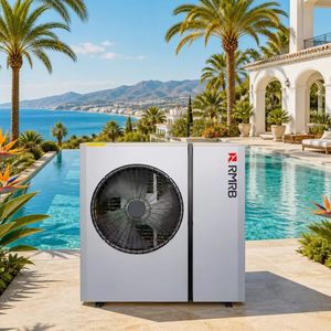 Pompe à chaleur air-eau EVI 10,8 kW 36 000 BTU, ERP A+++, R32/R410A, chauffage, refroidissement, eau chaude - Product Image 5