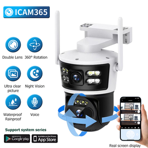 <span class=keywords><strong>Camera</strong></span> Mạng Ngoài trời Wifi lưu trữ đám mây âm thanh hai chiều tầm nhìn ban đêm 4MP IP66 giám sát an ninh không thấm nước - Product Image 6