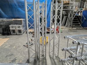 TUV Certified Event Truss for Floor & Roof Lighting Aluminum Roof for Stage Truss Displays for Events & <b>Parties</b> - Product Image 4